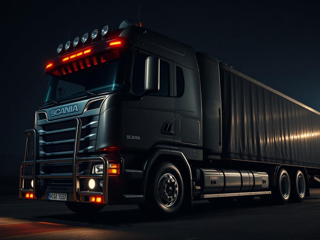 Linha diesel pesada — caminhão